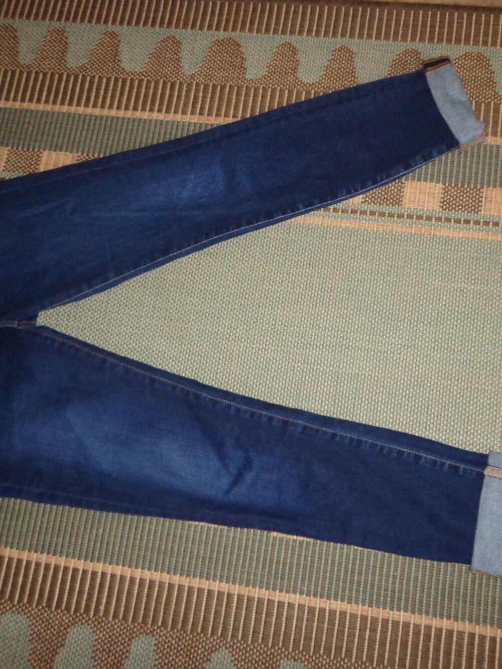 NWOT AG ADRIANO GOLDSCHMIED the Prima Mid-Rise CIGARETTE Jeans 26R Dk Denim - Picture 3 of 11